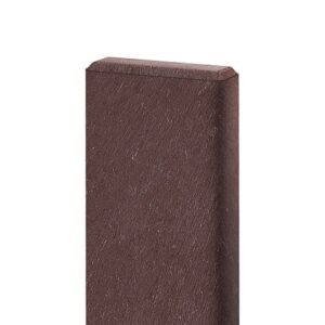 Plastová lavičková doska 120x40 mm - Dĺžka 2.0 m - Hnedá